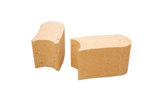 Ukuran Standar Bata Api Melengkung Fireclay Bata Tahan Api Tahan Panas