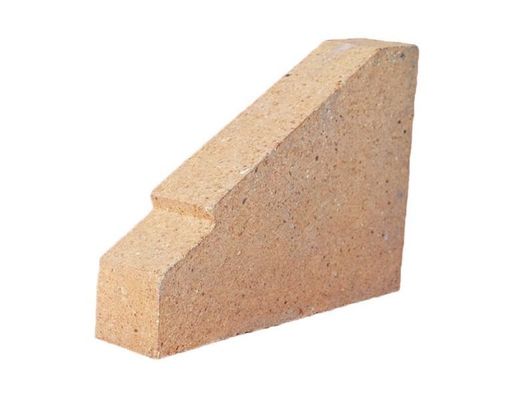 Ukuran Standar Bata Api Melengkung Fireclay Bata Tahan Api Tahan Panas