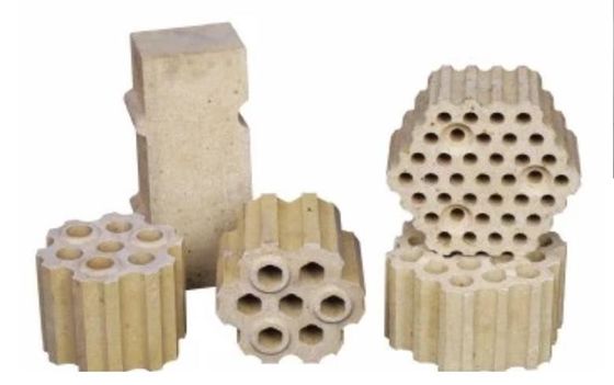 Alumina Fire Brick Alumina Tinggi Bahan Tahan Api Ramming Massal Kuning