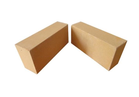 Kekuatan tinggi Ringan Batu Bata Tanah Liat Temp Tinggi Bata Api Untuk Pellet Shaft Furnace