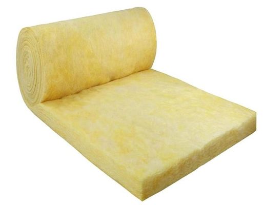 Panas Isolasi Fiber Glass Wool 25mm 50mm Fungsi Pengurangan Kebisingan Tebal