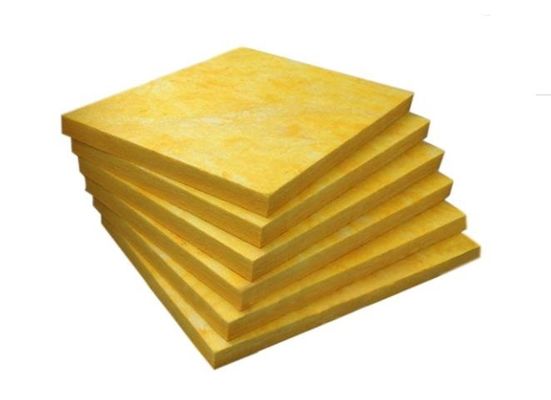 Tahan Api 25mm Glass Wool Insulation Kedap Suara Glass Wool Roll Sertifikat CE