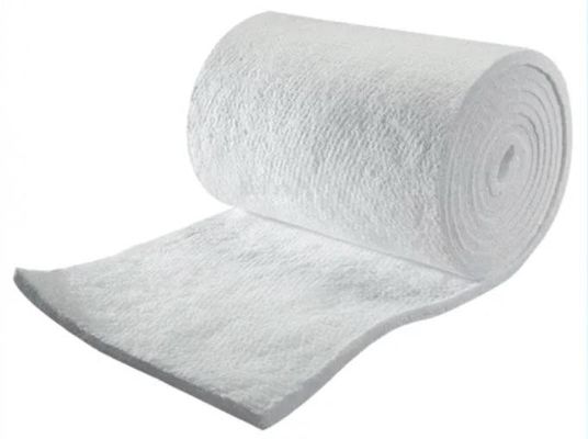 Perapian Tahan Api Isolasi Tabung Fiber Keramik Produk 1400c Pencegahan Kebakaran